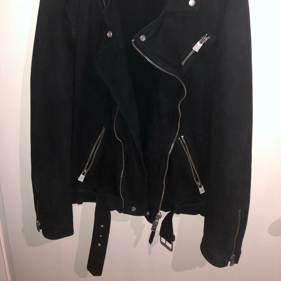 Allsaints Suede Jacket (Large) - Picture 3 of 3